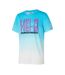 T-shirt Bleu Homme Puma Melo Fade - M