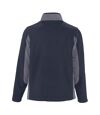 SOLS Mens Nordic Full Zip Contrast Fleece Jacket (Navy/Medium Grey) - UTPC409