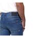 Mens Denim Skinny Jeans Mid Blue Firetrap-4