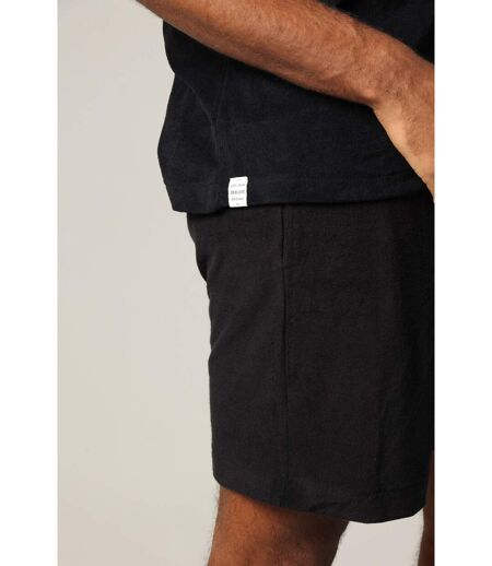 Chemise loose en éponge à manches courtes avec col cubain CREEKSON