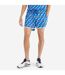 Umbro Mens Jacquard Retro Shorts (Regal Blue/Multicolored) - UTUO2092