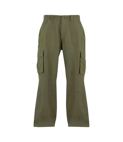 Pantalon À Poches Classic Homme Olive Build Your Brand