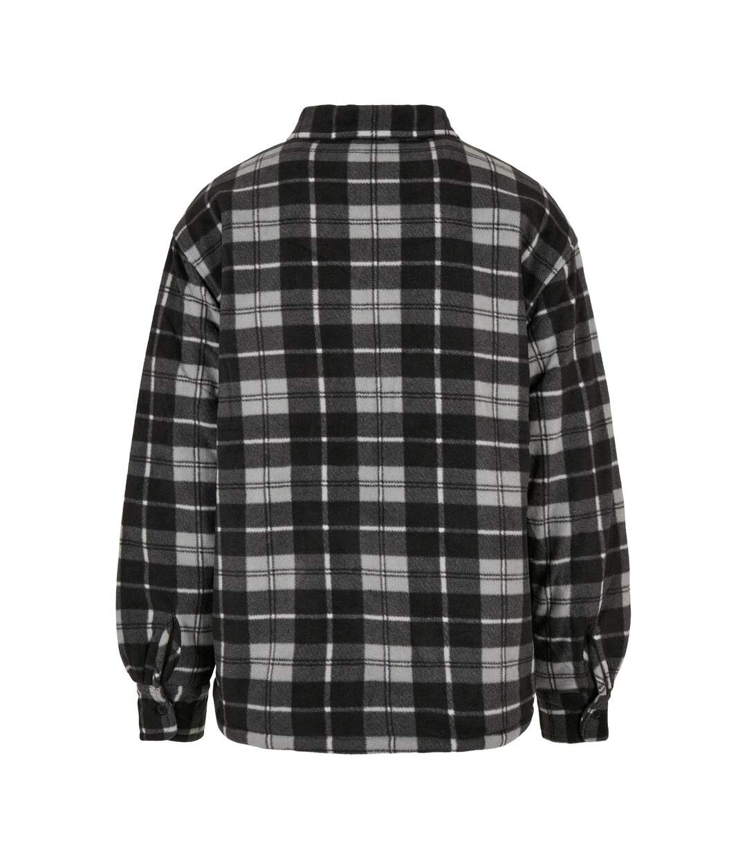 Veste-chemise Motif/style Motif Écossais Homme Noir Blanc Urban Classics-2