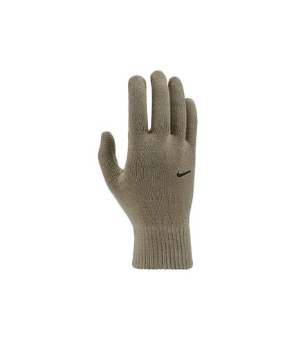 Nike Unisex Adult 2.0 Knitted Swoosh Grip Gloves (Khaki Green/Black) (L, XL) - UTBS3954