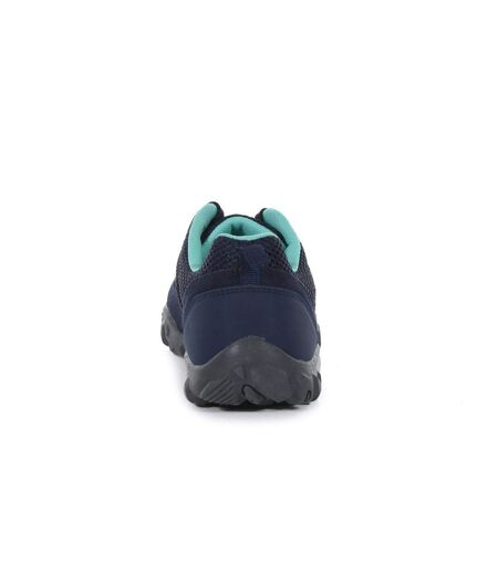 Regatta - Chaussures de marche EDGEPOINT LIFE - Femme (Bleu marine / Turquoise pâle) - UTRG7209