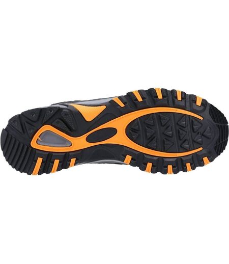 Cotswold Mens Abbeydale Mid Hiking Boots (Grey/Orange) - UTFS5225