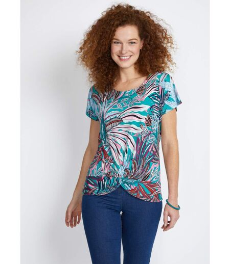 Tee-shirt manches kimono effet blousant