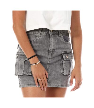 Jupe grise femme monday premium 3230 - l