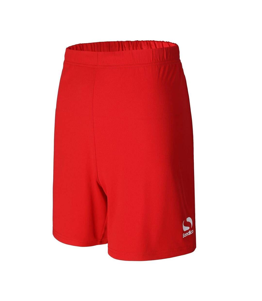 Mens Polyester Regular Football Shorts Red Sondico-3