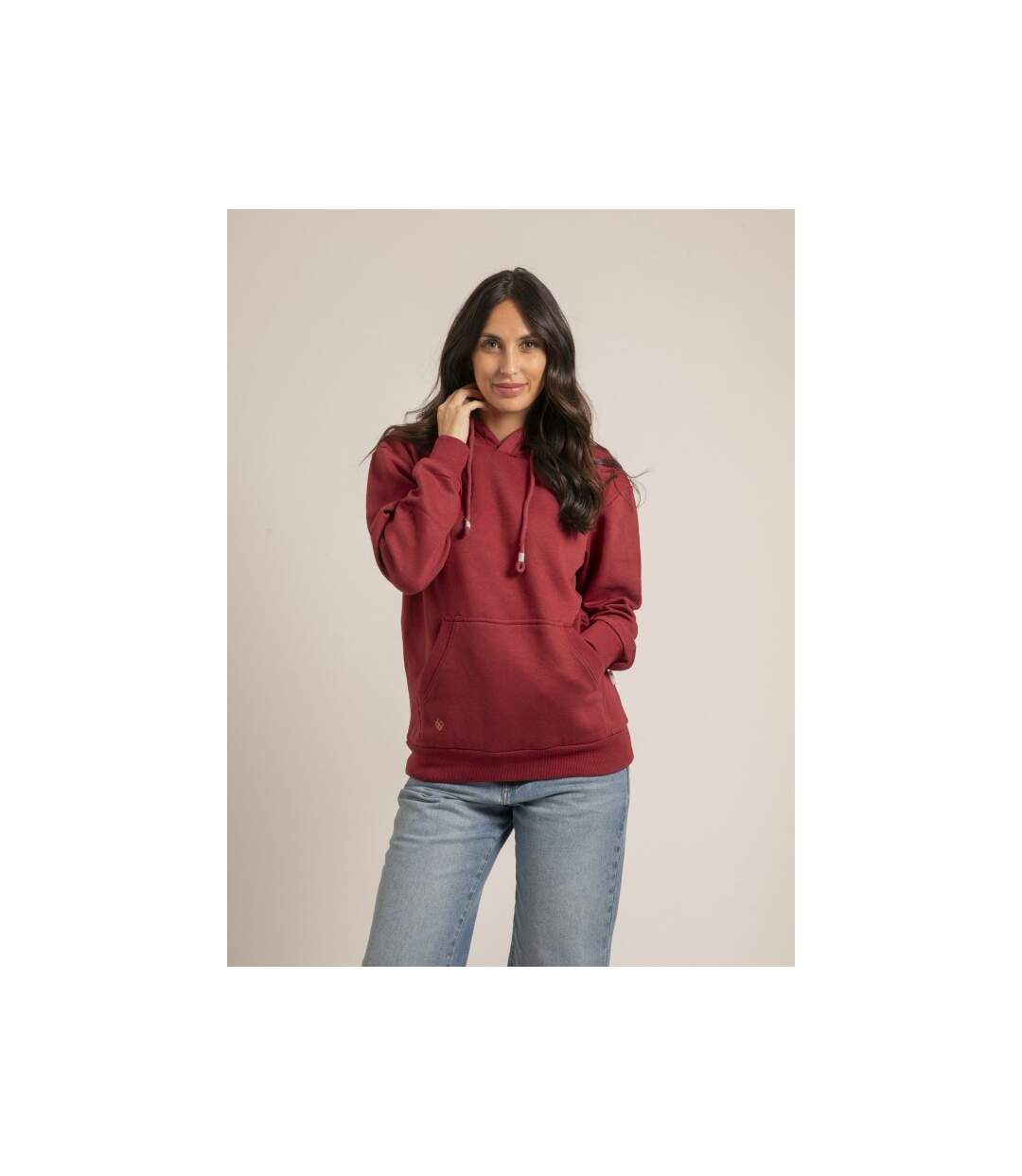 Sweatshirt capuche YZIA - Dona X Lisa-1