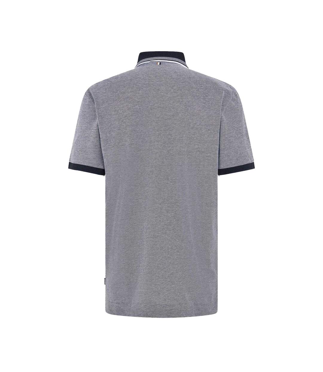 Polo Homme Bleu Foncé Boss-3