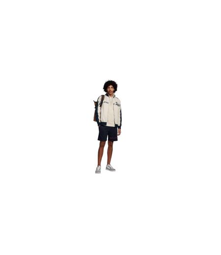 Mens Panelled Sport Jacket White Lyle & Scott