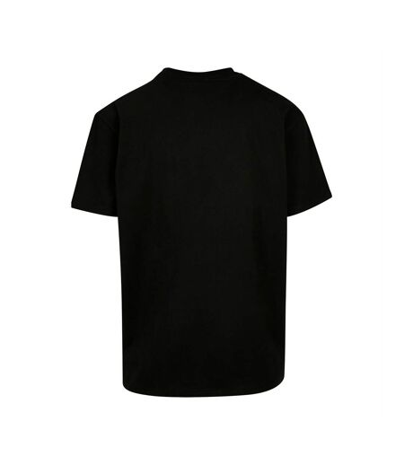 Mens Error Wording Oversized T-shirt Black Mister Tee