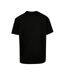 Mens Error Wording Oversized T-shirt Black Mister Tee-2