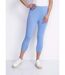Legging court coton uni ou imprimé-1