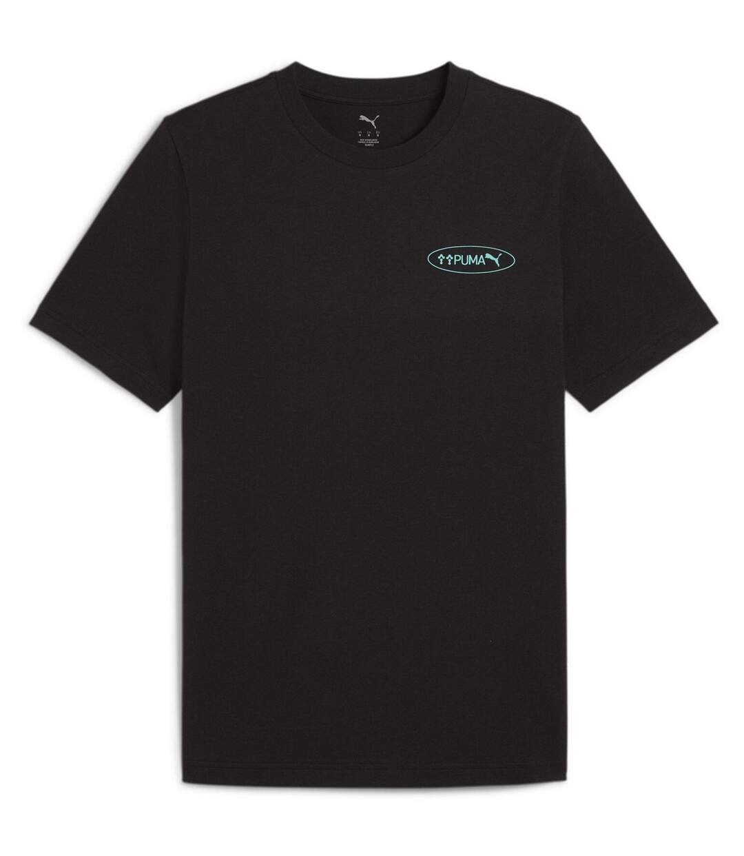 Mens Ess No.1 Logo Regular T-shirt  Black Puma-1
