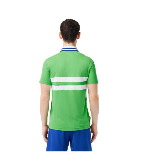 Mens Roland Garro Edition Polo Shirt Green Lacoste