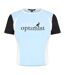 T-shirt Motif/style Blocs De Couleurs Optimist Femme Bleu Kangol-1