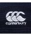 Unisex Adult Embroidered Logo Beanie Navy Canterbury-4
