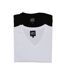 X2 T-shirt Noir/Blanc Homme LBO 266578 - L