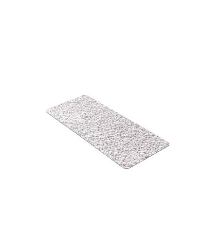 Tapis de Bain Imprimé Leandra 50x120cm Gris