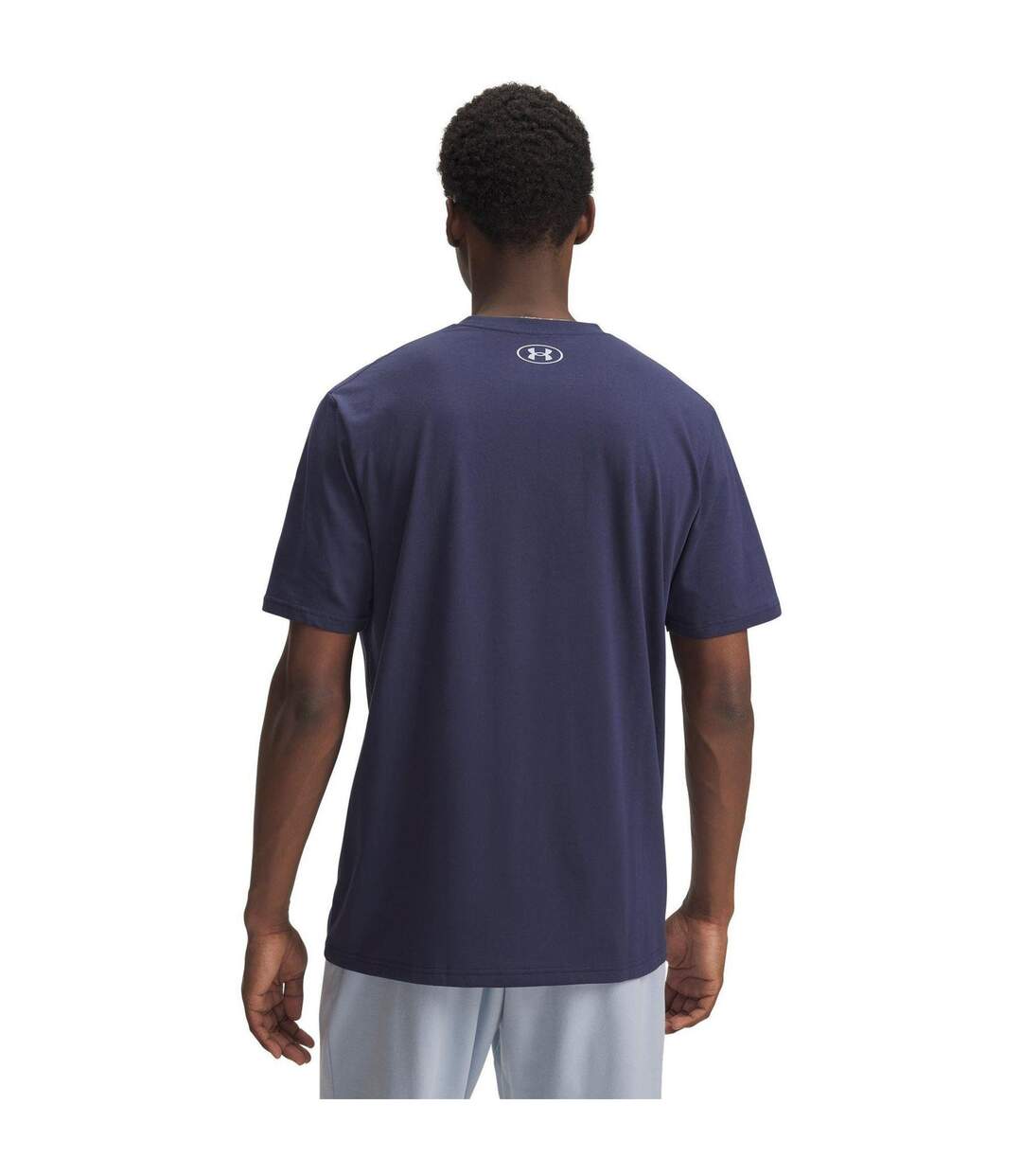 Mens Camo Box T-shirt Blue Under Armour-2