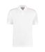 T-shirt polo hommes blanc Kustom Kit-1