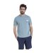 Pyjama court col rond homme Waffle Athena-1