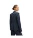 Womens/ladies Flecked Regular Blazer Dark Blue Boss-3