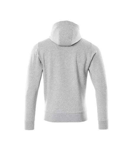 Mens Crossover Gimont Full Zip Hoodie Grey Flecked Mascot