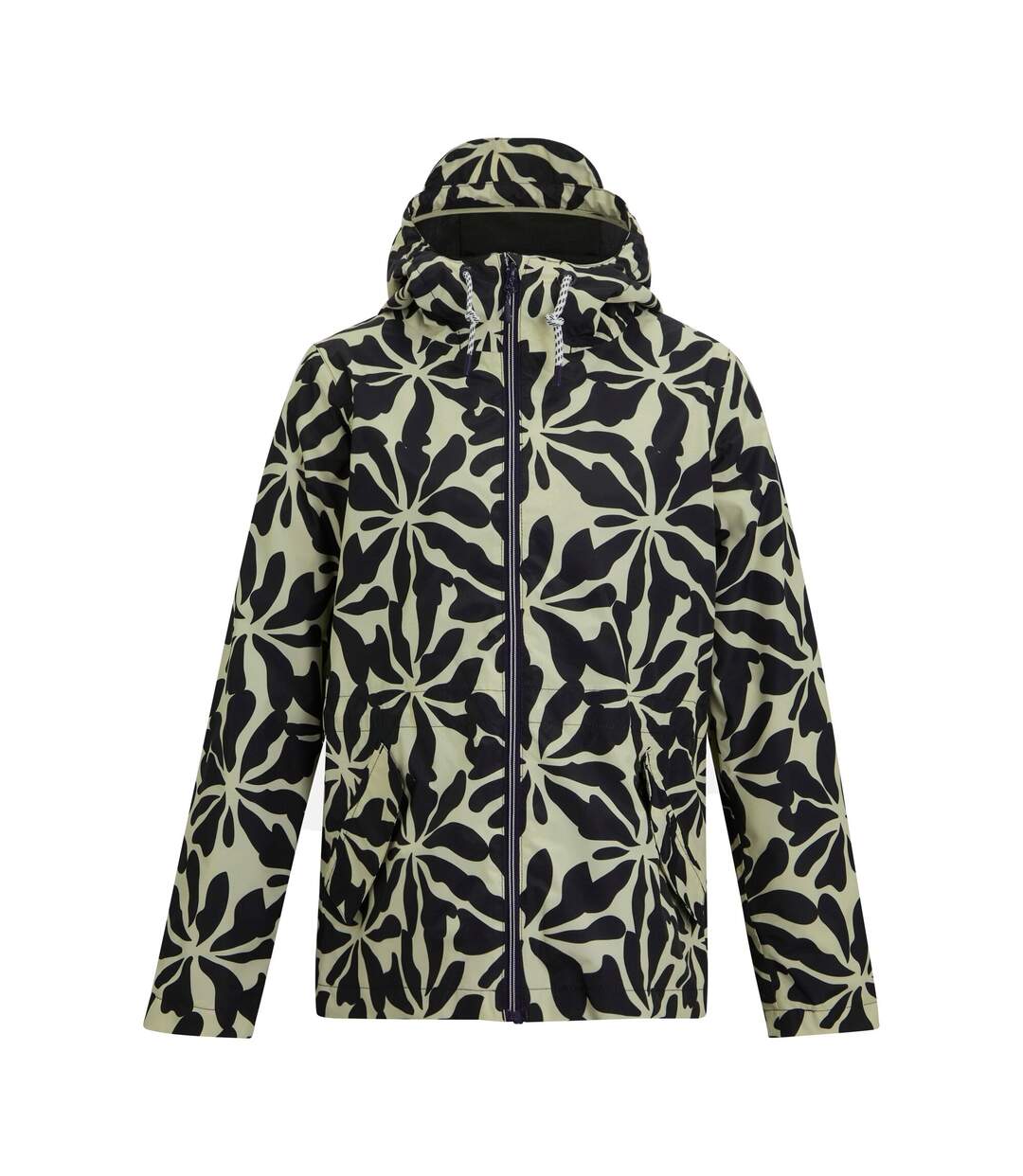 Womens/ladies Bayletta Abstract Floral Waterproof Jacket Multicoloured Regatta-2