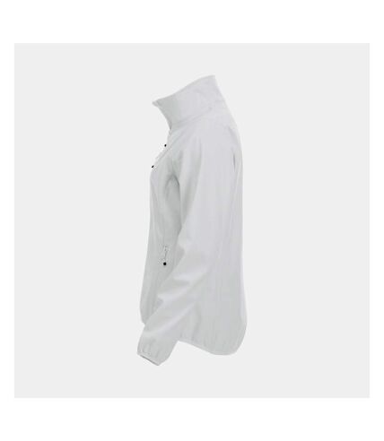 Clique Womens/Ladies Basic Soft Shell Jacket (White) - UTUB111