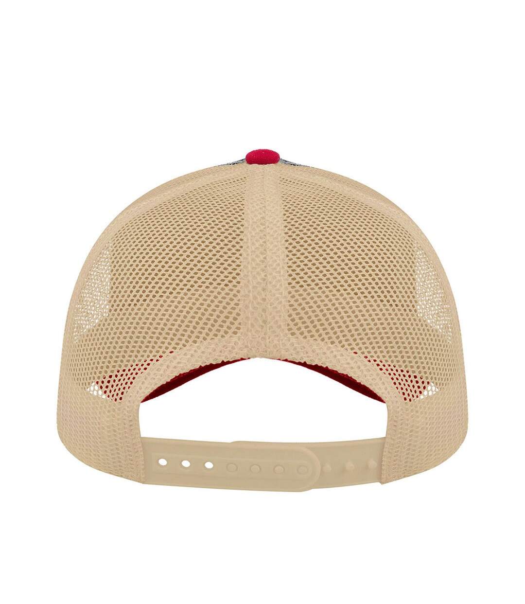 Casquette trucker rapper bleu marine / bordeaux / beige Atlantis-2