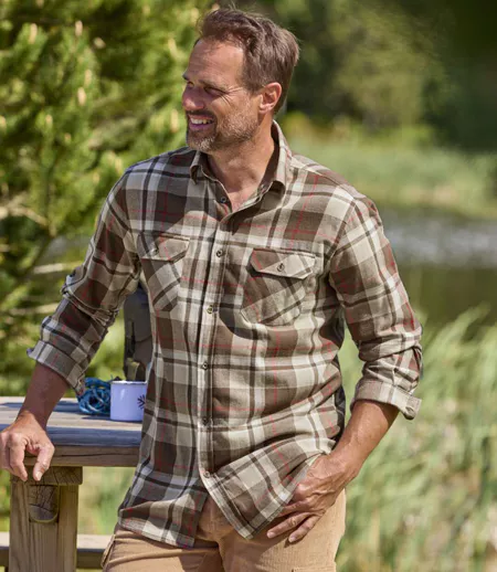 Chemise Flanelle à Carreaux Appalaches 