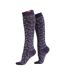 Wide Calf Graduated Compression Socks 20-30 mmhg with Merino Wool-1