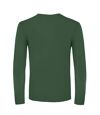 B&C Mens E150 Long Sleeve T-Shirt (Bottle Green)