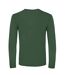 B&C Mens #E150 T-Shirt à manches longues (Vert bouteille) - UTRW6527
