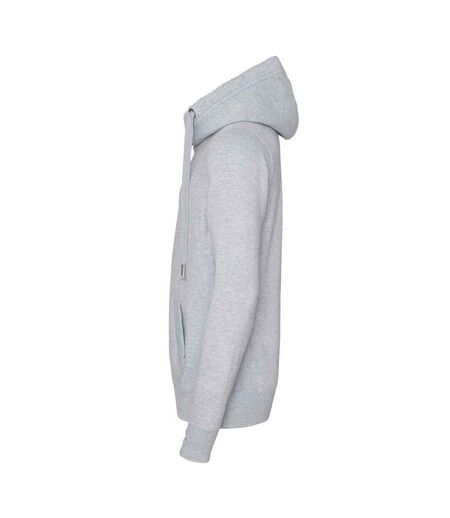 Sweat À Capuche Adulte Gris Chiné Awdis