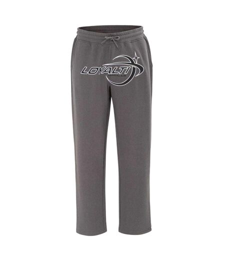 Mens Cotton Galaxy Relaxed Fit Joggers Carbon Loyalti