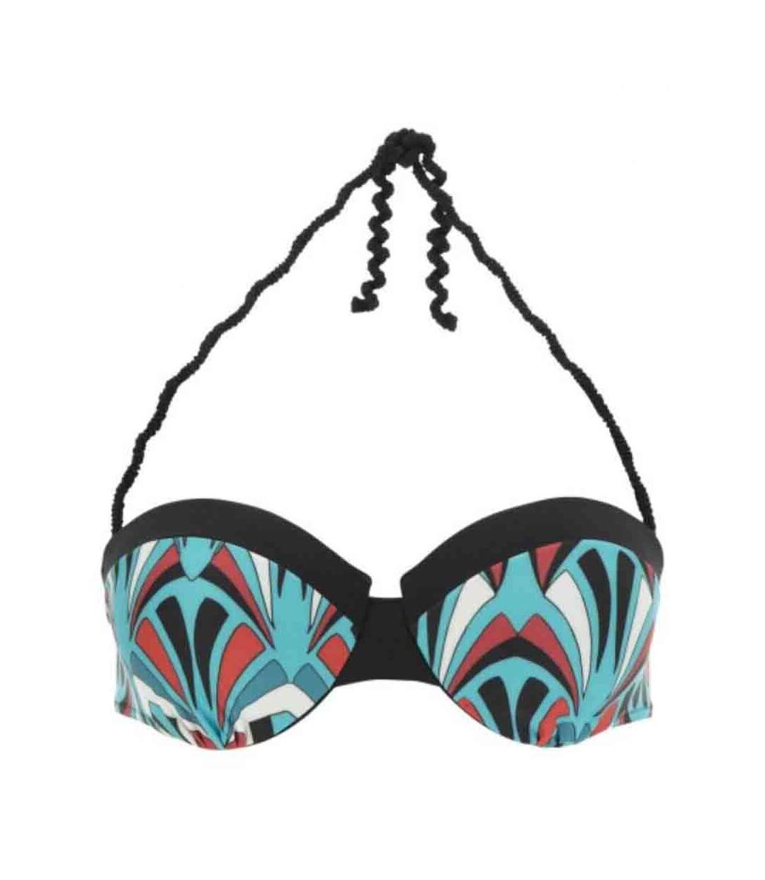 haut push-up imprimé paon-2