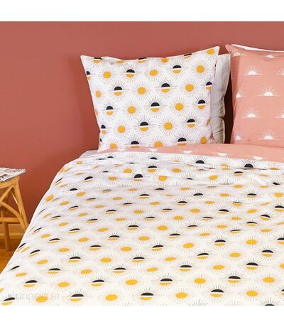 Parure de lit TERRAMEA pur coton Taie 63x63 cm