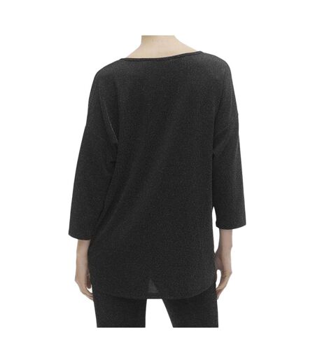 Blouse  Noir Femme Vero Moda Kanva 3/4 - L