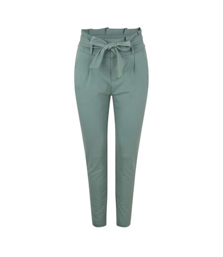 Womens/ladies High Waist Trousers Laurel Wreath Vero Moda