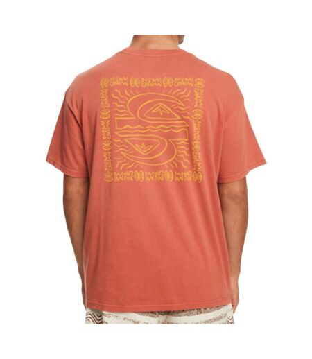 T-shirt Orange Homme Quiksilver Natural - L