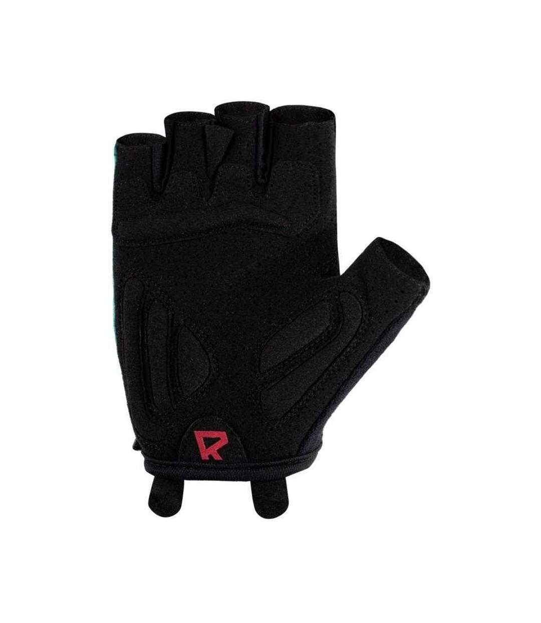 Gants De Cyclisme Motif/style Arrondi Femme Turquoise Vif Gris Noir Radvik-2