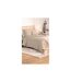 Parure de Lit 3 Pièces Percale 240x220cm Beige Lin-3