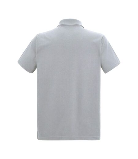 Polo Uni Manches Courtes Homme Gris Chiné Regatta Professional