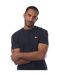 Mens Tonal Badge T-shirt Blue Tommy Jeans-4