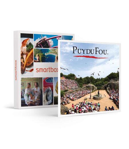Billets Puy du Fou 2024 - 2 jours pour 2 adultes et 1 enfant - SMARTBOX - Coffret Cadeau Sport & Aventure
