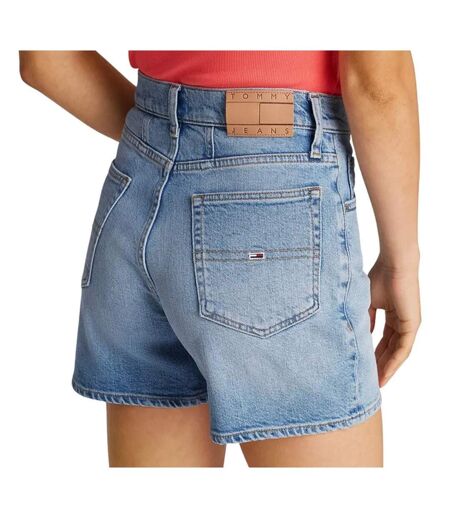 Short mom bleu femme tommy hilfiger dw0dw20091 - 25